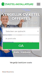 Mobile Screenshot of cvketel-installateurs.nl
